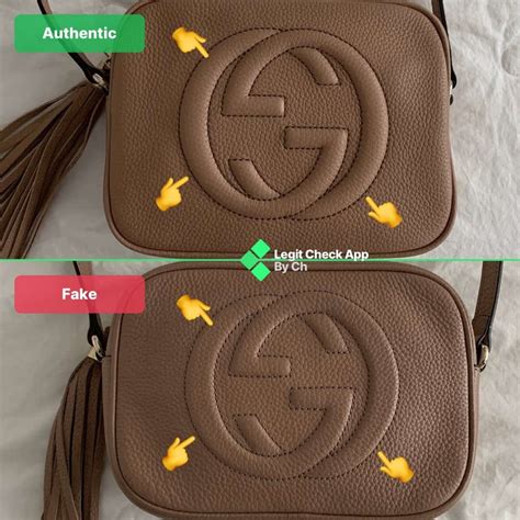 gucci soho fake vs real|gucci purses authenticity check.